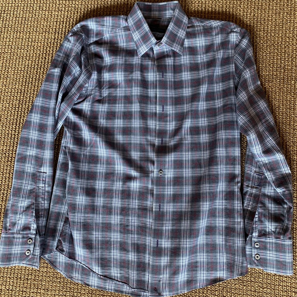 Zachary Prell collared long sleeve